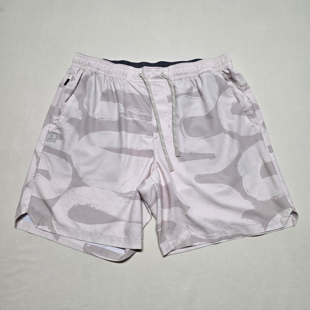 Roark Run Amok Men Hybrid Shorts Desert Camo Print Size Large Linerless